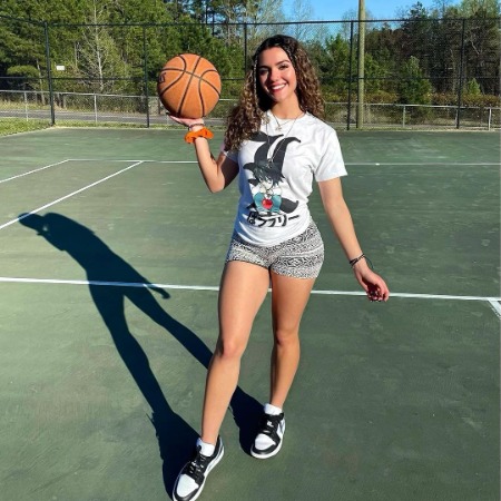 McKinzie Valdez enjoyed time playing Basketball.
